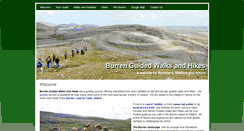 Desktop Screenshot of burrenguidedwalks.com